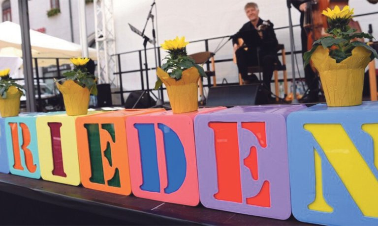 Friedensfest Würfel © Stadt Augsburg