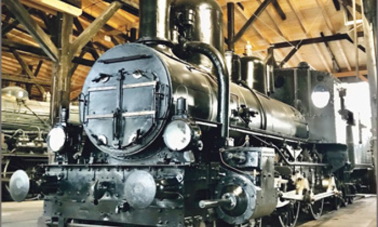 Identität der Dinge: Bahnpark Augsburg - Die Lokomotive der Kaiserin Sisi